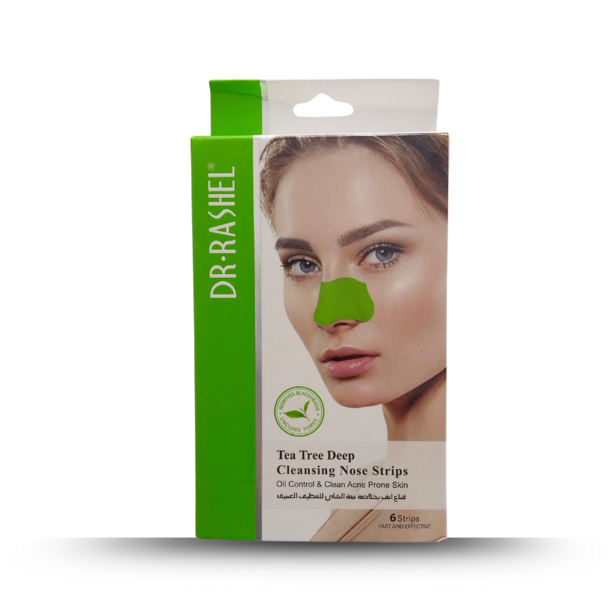 Dr Rashel Tea Tree Deep Cleansing Nose Strips – Blackhead Remover, Pore Cleanser & Oil Control Care
